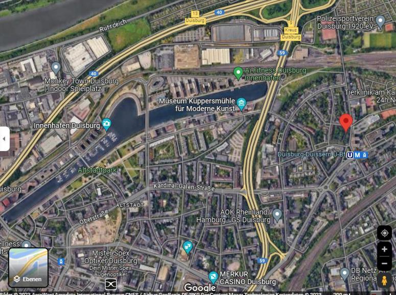 City Apartment Duisburg 2#Netflix &Wlan &Kingsize Bett & Kaffee Maschine & Central & 500M Innenhafen & 2 Min U Bahn Extérieur photo